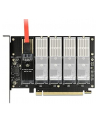 D-ELOCK KARTA PCI-E X16 -> 5X M2 LOW PROFILE KEY B + ADAPTERY SATA 90435 - nr 9