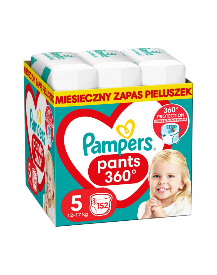 PAMPERS Pieluchomajtki MTH Rozm 5  12-15kg  152szt główny