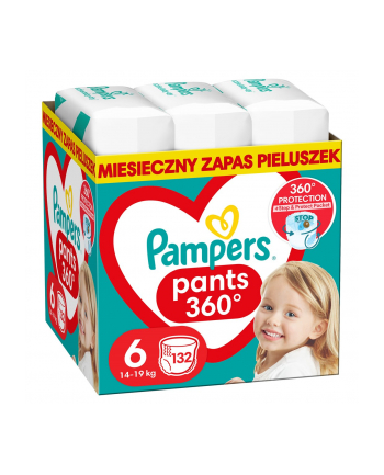 PAMPERS Pieluchomajtki MTH Rozm 6  15+kg  132szt