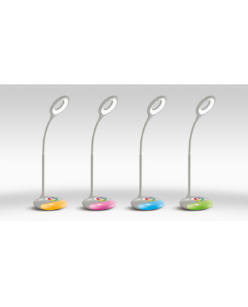 activejet Lampka biurkowa LED AJE-ORION RGB Grey