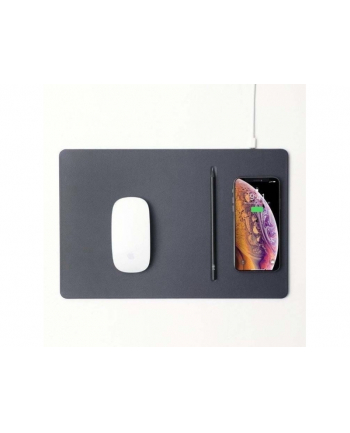 pout Hands3 Pro – Podkładka pod mysz z szybkim ładowaniem bezprzewodowym  kolor szary nr 2