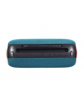 GEMBIRD PRZENOŚNY GŁOŚNIK BLUETOOTH SPK-BT-17-G FM-RADIO  WBUDOWANY MIKROFON  KOLOR ZIELONY  USB  AUX  MICROSD nr 2