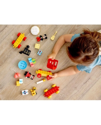 LEGO 10941 DUPLO Urodzinowy pociąg myszek Miki i Minnie p4 nr 1
