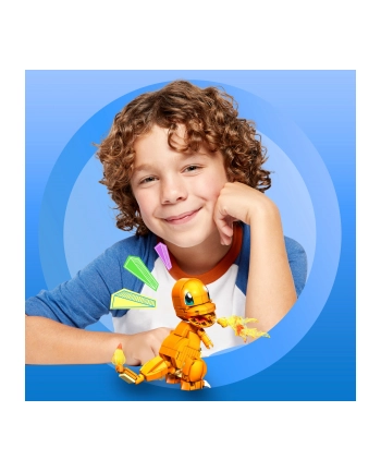 MEGA CONSTRUX Klocki POKEMON Charmander GKY96 MATTEL nr 1