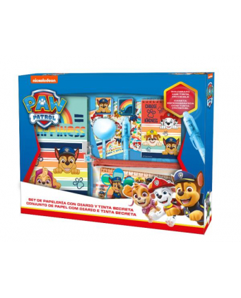 Duży zestaw piśmienniczy z pamiętnikiem i piórnikiem Psi Patrol PAW PATROL PW19724 Kids Euroswan nr 2