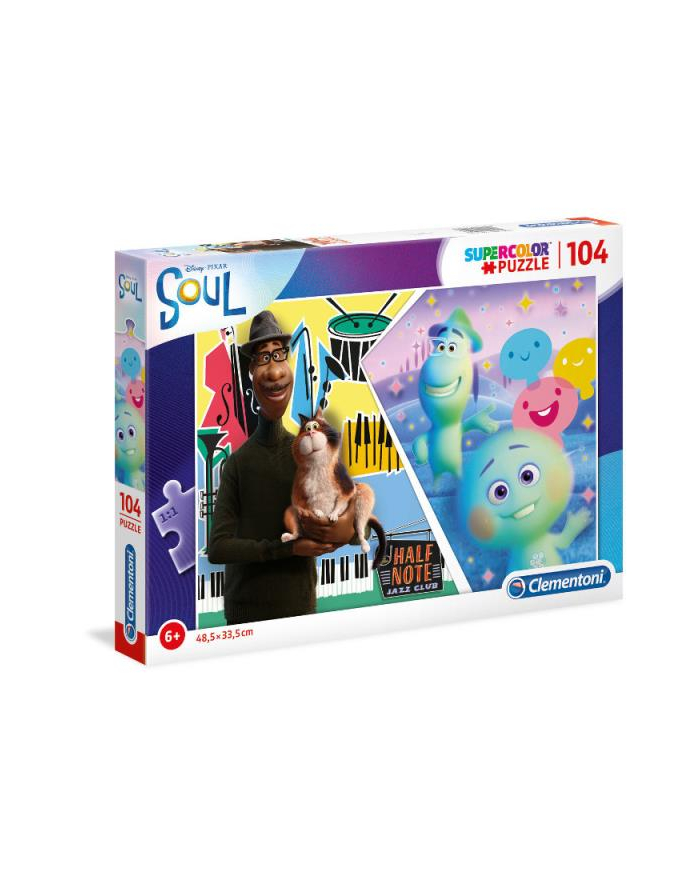 Clementoni Puzzle 104el Soul. Co w duszy gra. Diseny PIXAR 27191 główny