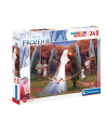 Clementoni Puzzle 24el Maxi podłogowe Frozen 2. Kraina Lodu 2. 24217 - nr 1