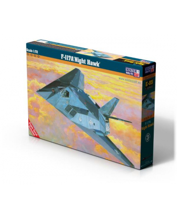 olymp aircraft Model samolotu do sklejania F-117A '';Night Hawk''; 1:72 E-05