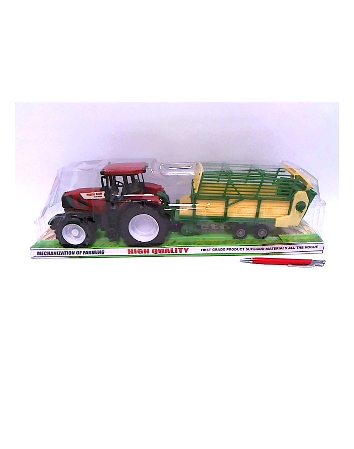 dromader Traktor z przyczepą pod kloszem 1207692 główny