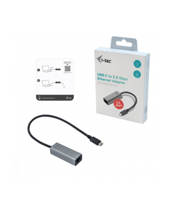 i-tec USB-C Metal 2.5Gb ps Ethernet Adapter
