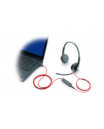 plantronics Słuchawki Blackwire 3225 USB-A