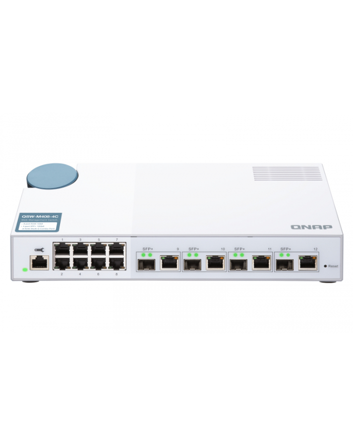 qnap Przełącznik QSW-M408-4C 4port 10GbE 8x1GbE główny