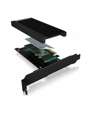 icybox Karta PCI na M.2 SSD NVMe IB-PCI208-HS z radiatorem