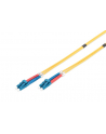 digitus Patchcord FO Singlemode 09/125 OS2 LC-LC duplex 10m Żółty - nr 1