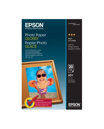 epson Papier Photo Glossy  A3+ 20 arkuszy 200g/mkw nr 1