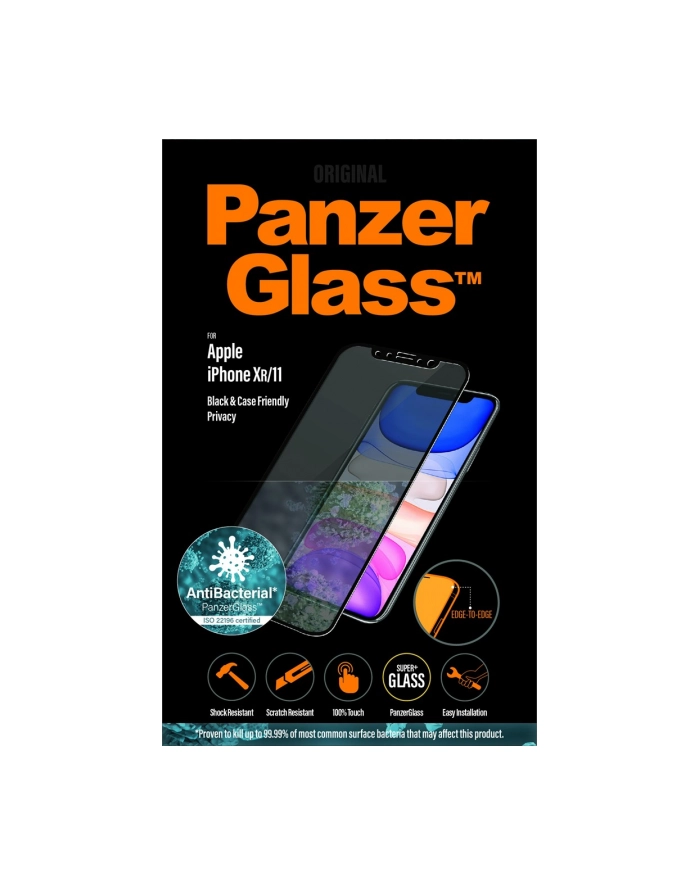 PanzerGlass E2E Super+ iPhone Xr/11 Privacy Case Frendly główny