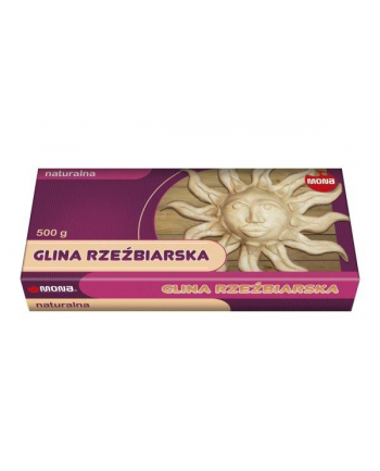 majewski Glina rzeźbiarska naturalna 500g MONA