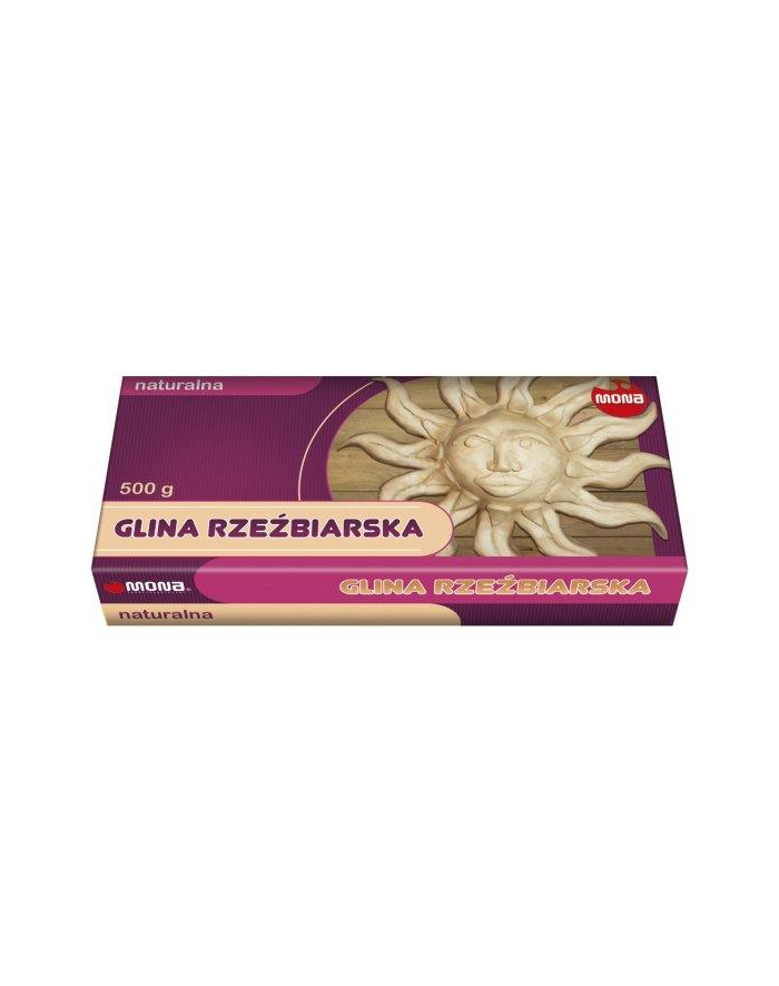 majewski Glina rzeźbiarska naturalna 500g MONA główny