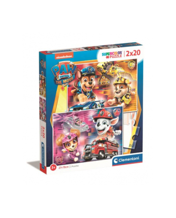 Clementoni Puzzle 2x20el Psi Patrol PAW PATROL 24786