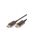 digitus Kabel połączeniowy hybrydowy AOC DisplayPort 1.4 8K/60Hz UHD DP/DP M/M 30m Czarny - nr 9