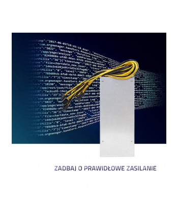qoltec Zasilacz PCI-E Smart 1600W | 80 Plus Gold