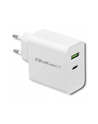 qoltec Ładowarka sieciowa | 42W | 5-20V | 2.4-3A | USB typ C PD | USB | Biała - nr 11