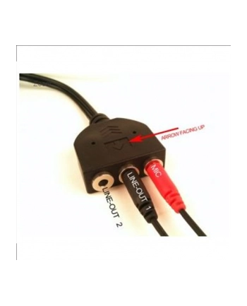 KABEL PRZEDŁUŻACZ SŁUCHAWEK I MIKROFONU CC-MIC-1  /GMB nr 1