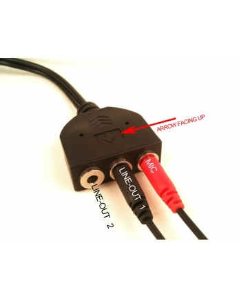 KABEL PRZEDŁUŻACZ SŁUCHAWEK I MIKROFONU CC-MIC-1  /GMB nr 2