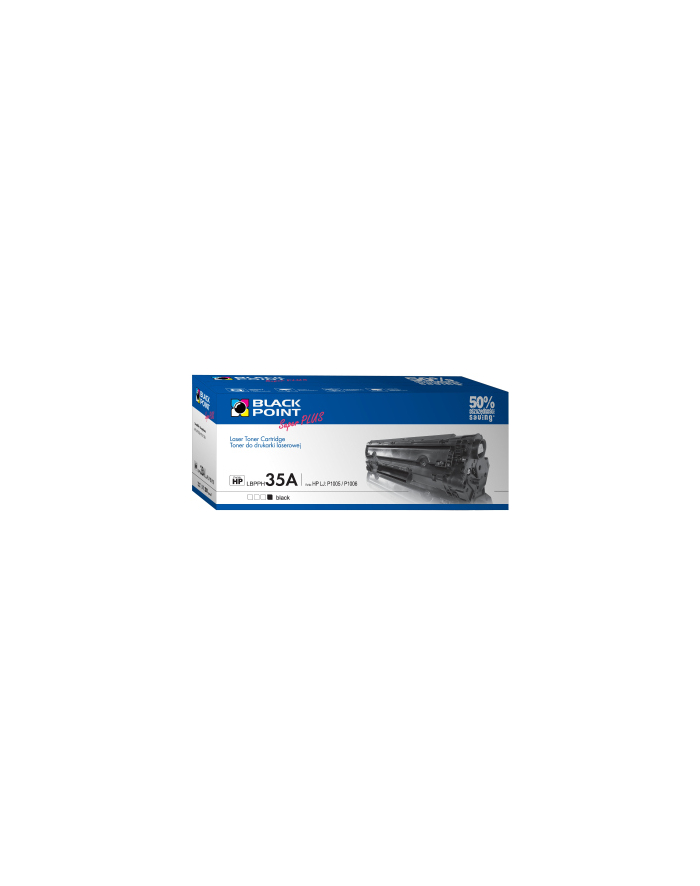 Toner Black Point Super Plus LBPPH35A | HP CB435A | 2200 str | HP LJ 1005 główny