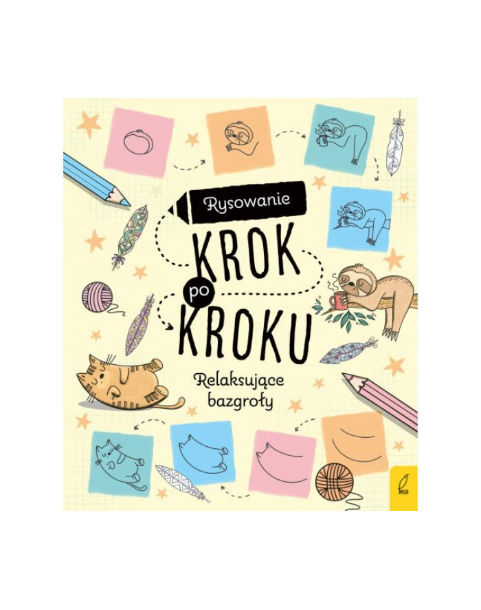 foksal Książka Rysowanie krok po kroku. Relaksujące bazgroły główny