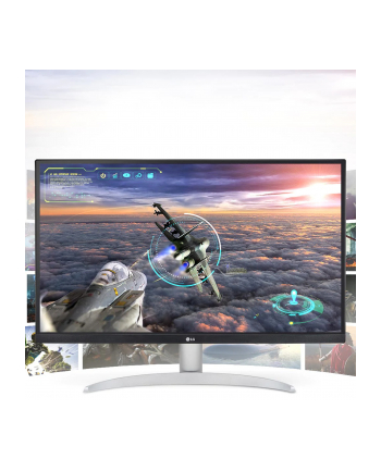 LG 27UP600-W 27inch IPS HDR400 16:9 3840x2160 400cd/m2 60hz 1200:1 5ms 178/178 Anti glare 3H 2xHDMI DP Headphone Out DCI-P3