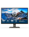 PHILIPS 439P1/00 42.51inch 16:9 VA 3840x2160 60Hz 400cd/m2 HDMIx3 DP 1xUSB-C/3xUSB 3.2 - nr 20