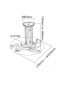 neomounts by newstar Uchwyt sufitowy do projektora BEAMER-C80 - nr 12