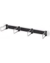 DIGITUS DN-97668 1U cable management panel with brush 4xsteel rings 40x75mm grey RAL 7035 - nr 11