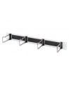 DIGITUS DN-97668 1U cable management panel with brush 4xsteel rings 40x75mm grey RAL 7035 - nr 3