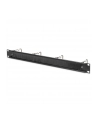 DIGITUS DN-97669 1U cable management panel with brush 4xsteel rings 40x75mm Kolor: CZARNY RAL 9005 - nr 14