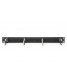 DIGITUS DN-97669 1U cable management panel with brush 4xsteel rings 40x75mm Kolor: CZARNY RAL 9005 - nr 1