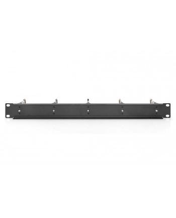 DIGITUS DN-97667 1U cable management panel 5xsteel rings 40x75mm Kolor: CZARNY RAL 9005 nr 1
