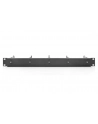 DIGITUS DN-97667 1U cable management panel 5xsteel rings 40x75mm Kolor: CZARNY RAL 9005 - nr 3