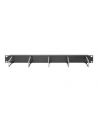 DIGITUS DN-97667 1U cable management panel 5xsteel rings 40x75mm Kolor: CZARNY RAL 9005 - nr 8