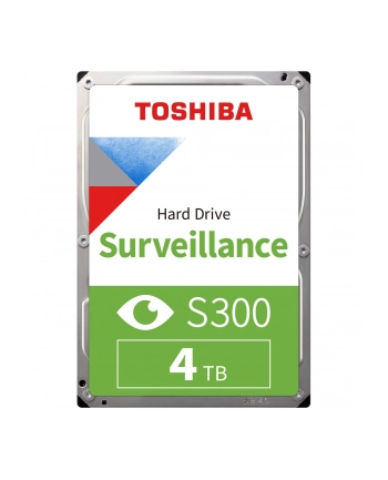 toshiba europe TOSHIBA S300 Surveillance HDD 4TB 3.5inch SATA 5400rpm 256MB 24/7 3yr BULK nr 2