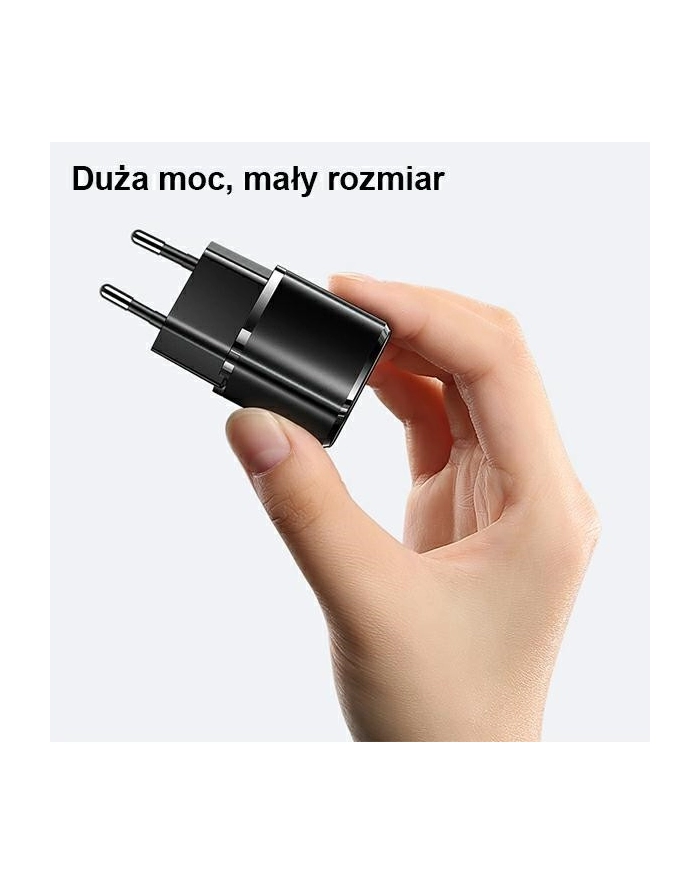 usams Ładowarka sieciowa 1xUSB-C T36 20W + kabel Lightning  PD3.0 Fast Charging główny