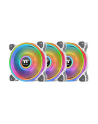 thermaltake Wentylator - Riing Quad 12 RGB Radiator Fan TT Premium Edition 3pack Biały - nr 1