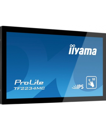 IIYAMA 21.5'' IPS 1920x1080 10 Point Touch Anti-Fingerprint 1000:1 305cd/m2 8ms HDMI DP VGA USB Touch Interface