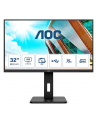 aoc international AOC U32P2 31.5inch VA WLED UHD 3840x2160 16:9 3000:1 350cd/m2 178/178 75Hz 4ms 2xHDMI 2.0 3Wx2 100x100 Black - nr 33