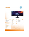 DELL S3422DWG 34.0inch Gaming Monitor WQHD LED Curved 2xHDMI DP USB 3YBWAE - nr 56