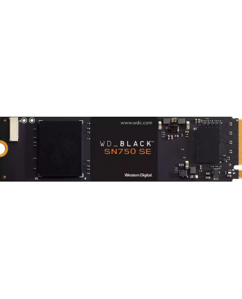 western digital WD Black SSD SN750 SE Gaming NVMe 500GB PCIe Gen4 compatible with PCIe Gen3 M.2 High-Performance NVMe SSD internal single-packed