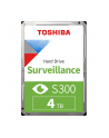 toshiba europe TOSHIBA S300 Surveillance HDD 4TB 3.5inch SATA 5400rpm 256MB 24/7 3yr BULK - nr 24