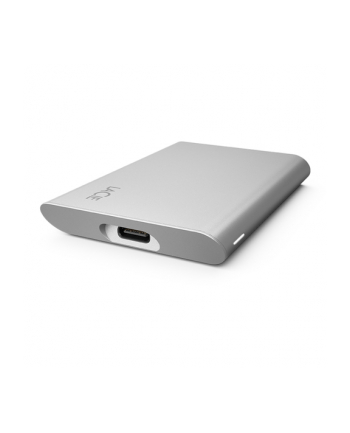 LACIE Portable SSD USB-C 1TB external portable SSD inc rescue service Moon Silver