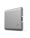 LACIE Portable SSD USB-C 500GB external portable SSD inc rescue service Moon Silver - nr 14